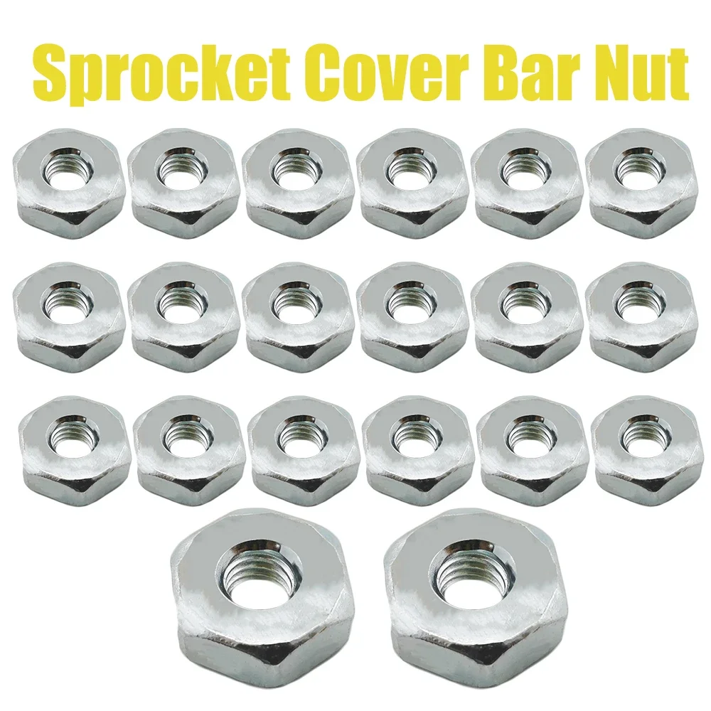 20pcs/lot Chainsaw Replacement Bar Nut for Stihl MS240 MS260 MS270 MS280 MS290 MS310 MS390 MS340 MS360 MS360C MS440 MS460 MS640 chainsaw parts kit