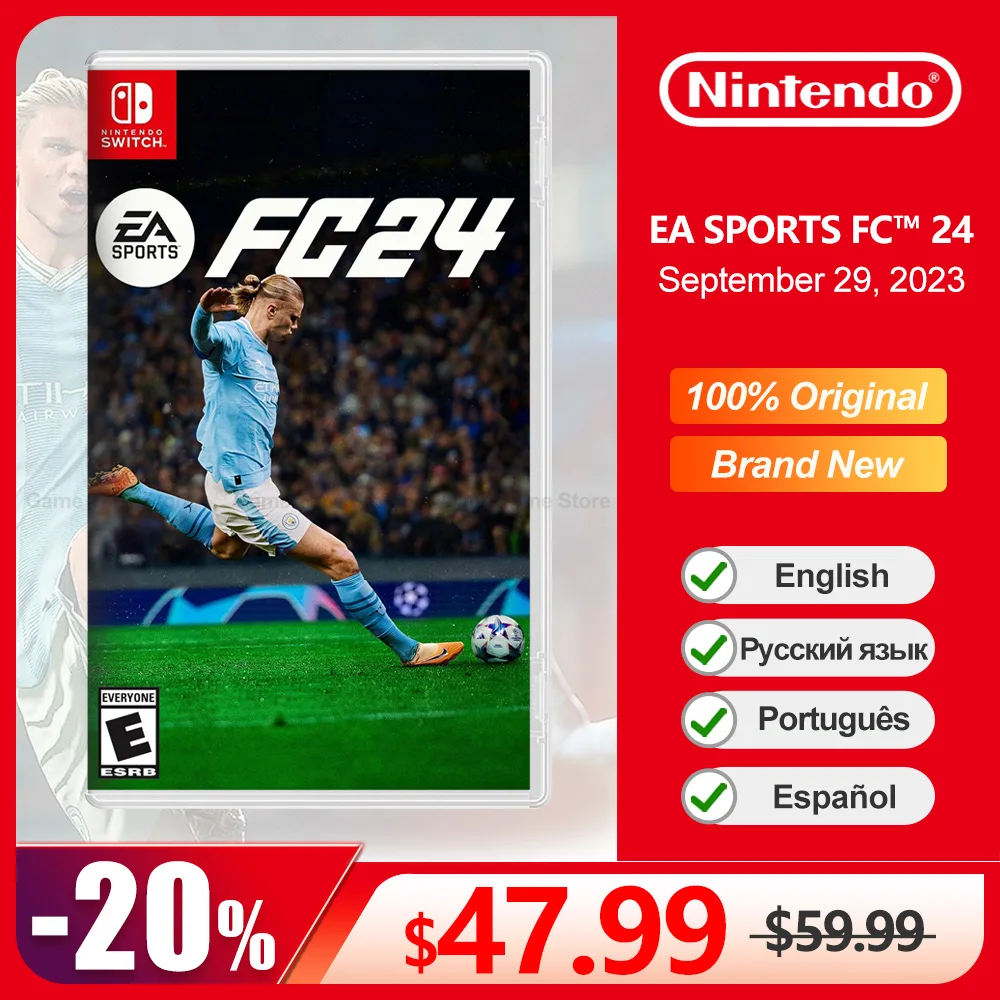 EA SPORTS FC24 Nintendo Switch Game Deals 100% Official Physical Game Card Sports Genre Soccer Game for Switch Game Console