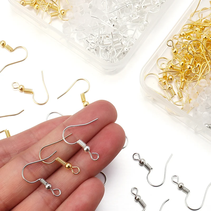 Earring Backs for Hook Earrings, Earring Hooks Jewelry Making