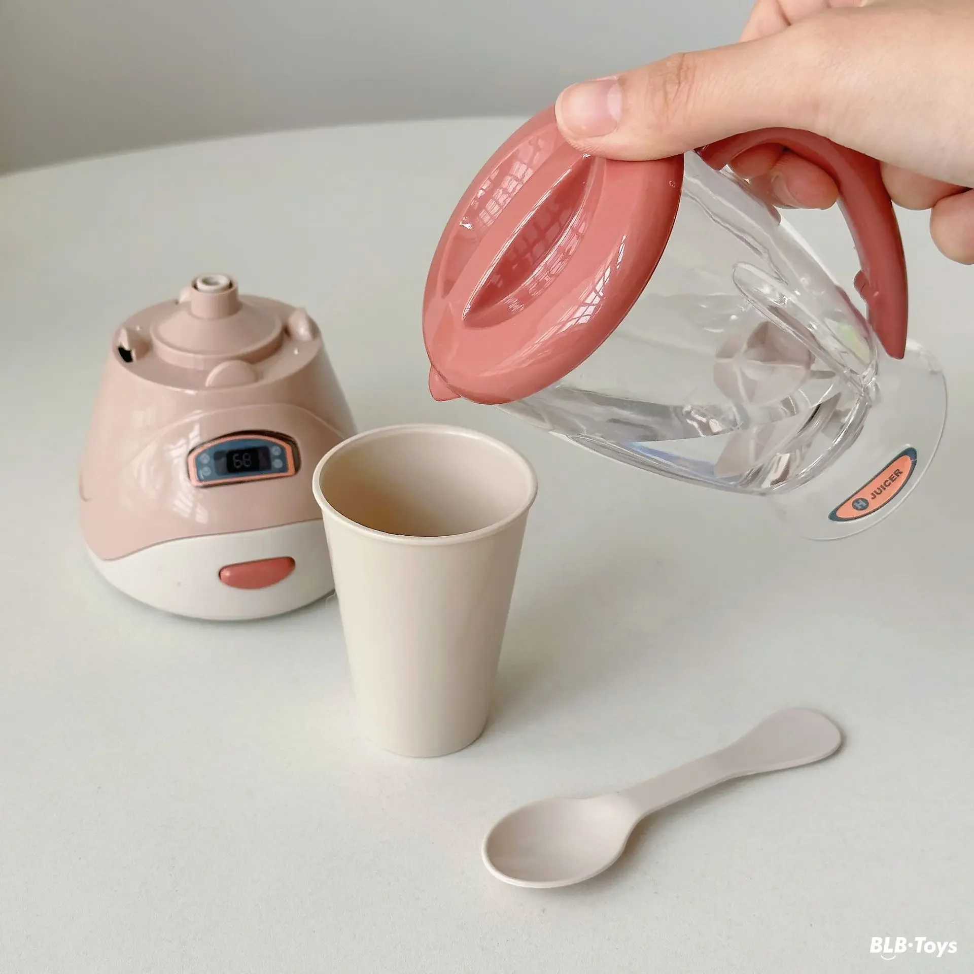 Electric Simulation Small Appliances Toy Set for Kids Coffee Maker Juice Machine Washing Machine Oven Bread Maker Pretend Play