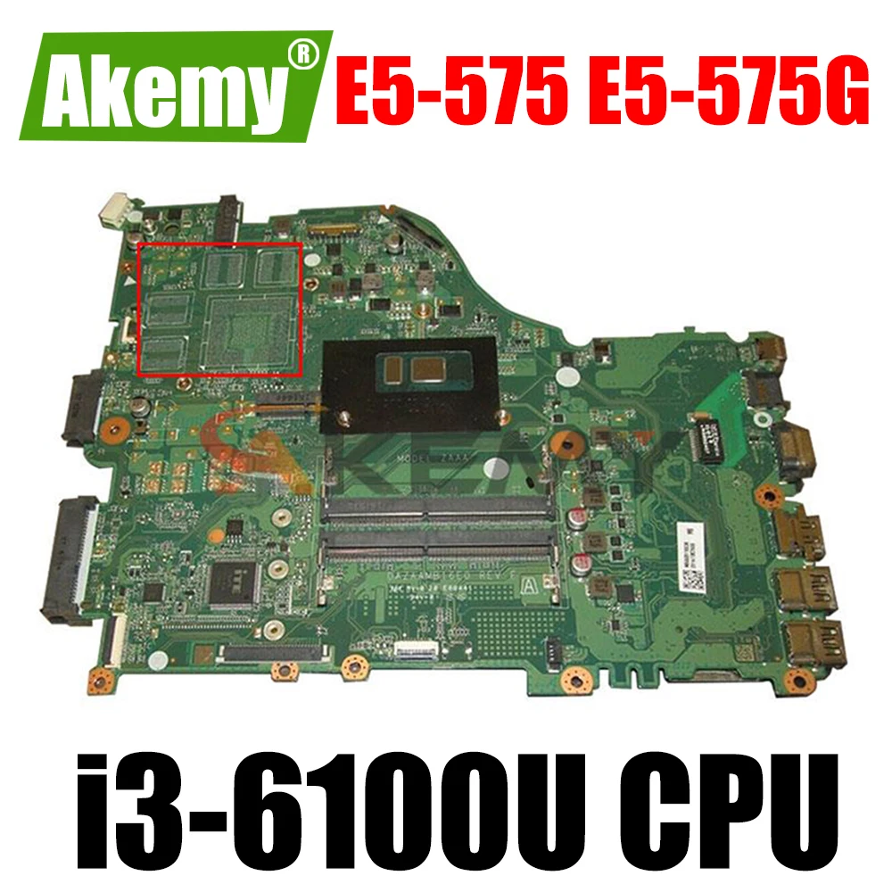 Материнская плата ZAA X32 DAZAAMB16E0 для ноутбука ACER F5-573 F5-573G системная E5-574TG E5-575G
