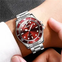 Fashion Large Dial Men Quartz Watch Men Business Watches Casual Clock Sports Wristwatch Reloj Hombre 5