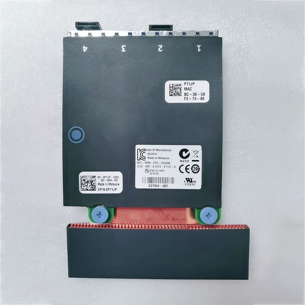 Per Dell R630 R730 Dual 10G + Dual 1G Quad Port Network Figlia Card P71Jp Y36Fr G8Rp