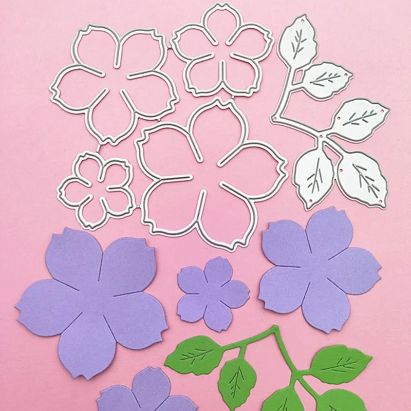 Envelop Bloemen Metalen Snijden Dies Stencil Scrapbooking Album Stempel Papier C