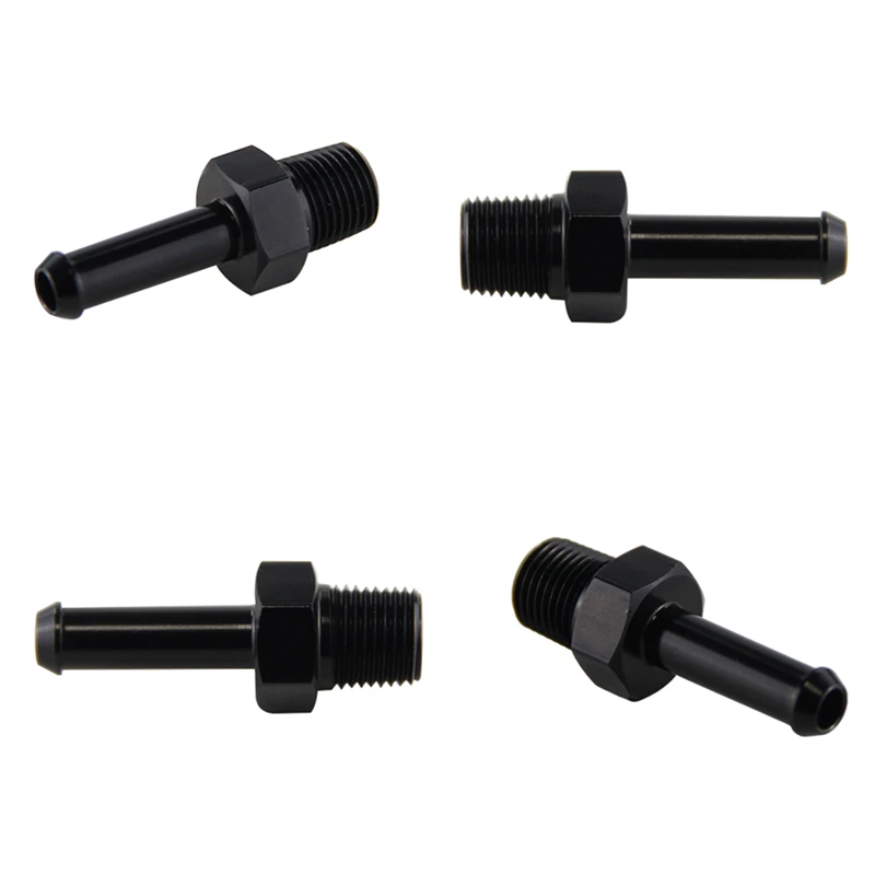 

4 шт., прямой Алюминиевый переходник с наружной резьбы 1/8 NPT на AN4