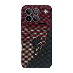 Carbon Fiber Texture Anti - Fingerprint Protective Cover for Honor Win - Sleek Non - Slip Design (Color 1)