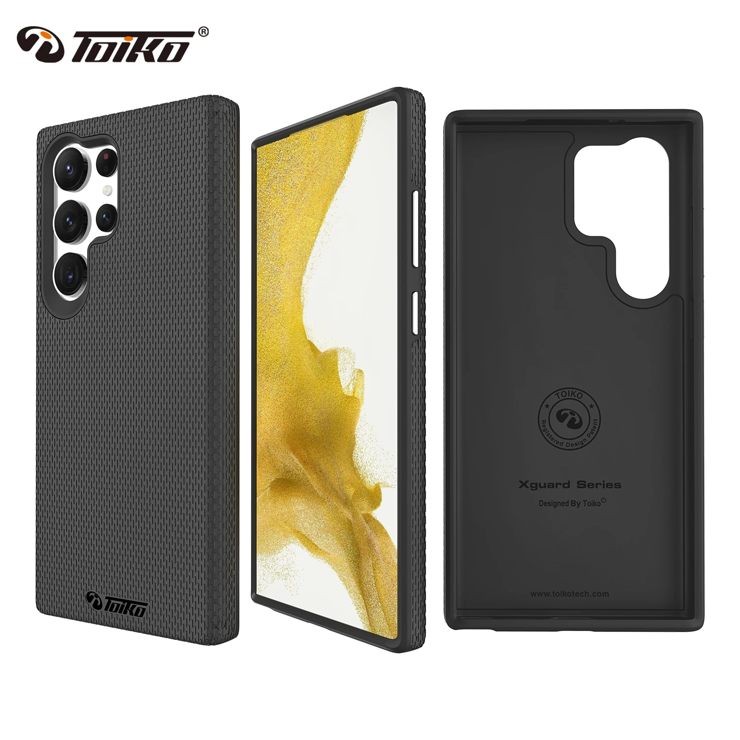 TOIKOXGuard2in1ShockproofArmorCoverforSamsungGalaxyS23