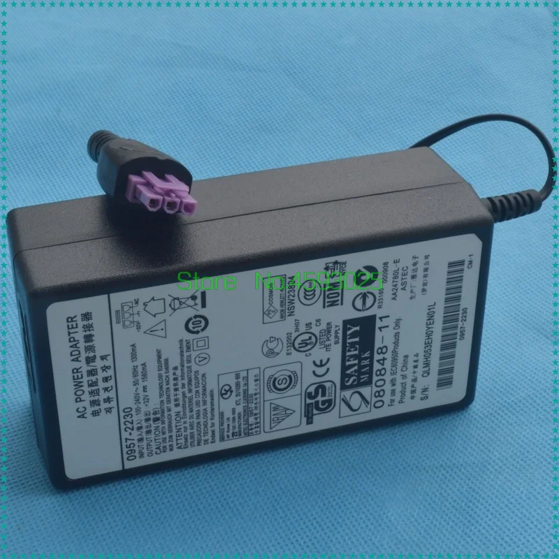 קלט: 100-240V 50/60hz 1300mA פלט: 32V 1560MA 0957-2230 0957-2271 עבור HP 7000 6500 6000 7500a B8550 מדפסת עם כבל