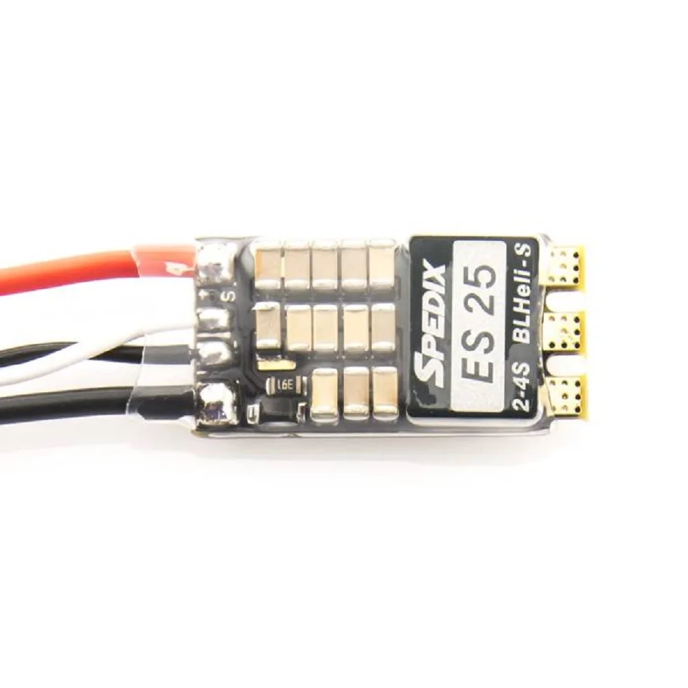 

Скоростной бесщеточный ESC для радиоуправляемого дрона SPEDIX ES25 25A 2-4S Blheli_S FPV