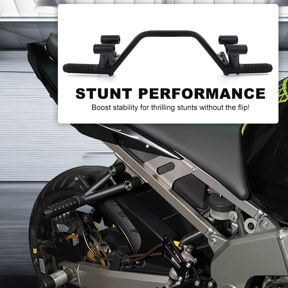 오토바이 풋레스트 서브케이지 동승자 페그 지지대 스턴트 스텝 플레이트 스턴트 보호 닌자 ZX-6R 636 ZX6R 2003-2004 가와사키용