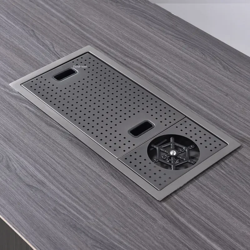 Home Island Bar Mini Small Sink Hidden Stainless Steel Kitchen Sinks Handmade Single-slot with Cup Washer and Vegetable Basin WY 4