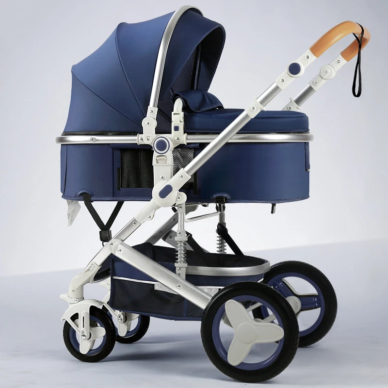 Newborn 2 In 1 Baby Stroller,Luxury high landscape baby carriage,Folding pram,travel Pushchair,baby trolley car,baby strollers