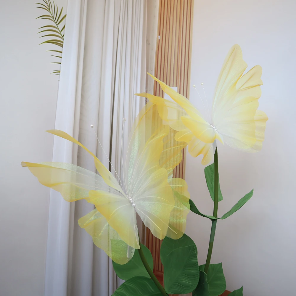 Piquet De Terre Papillon Personnalisé Décoration De Jardin Extérieur Pour Cimetière Cadeau De Sympathie Ou Ami
