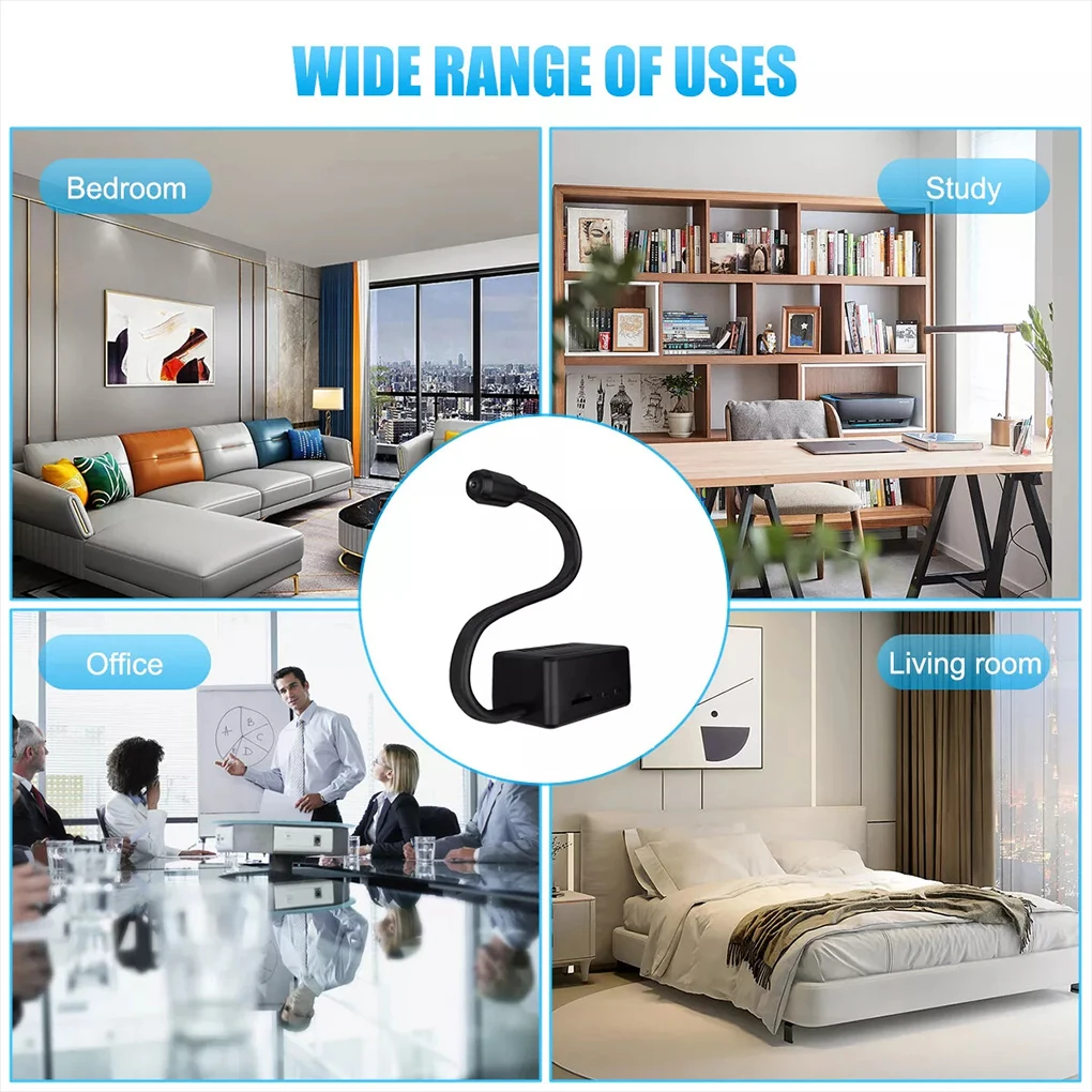 Mini Camera 1080P HD WiFi Wireless Cam IP Secret Video Recorder Security Protection Surveillance Sensor Motion Detection