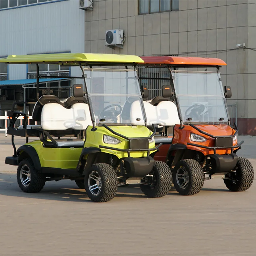 Cina Vendita Diretta In Fabbrica All'Ingrosso 5000W Kit Di Conversione Motore 6 Posti Golf Cart Elettrico 7000W Golf Cart Con Copertura Antipioggia