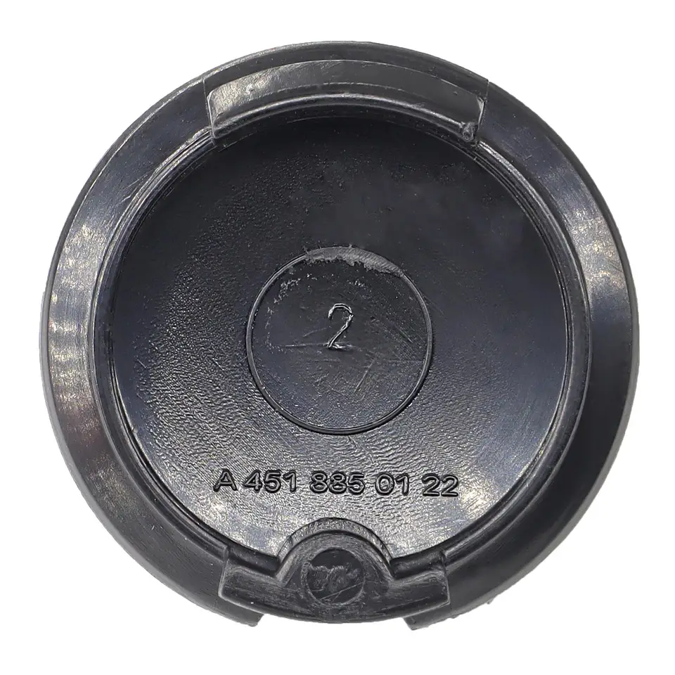 2 Tapas Para Enganche De Remolque Smart Fortwo W451 (2007-2014) - Color Negro, Número OE A4518150122