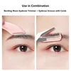 Eyebrow Trimming Knife Eyebrow Face Razor For Women Professional Eyebrow Scissors With Comb Brow Trimmer Scraper Accesso 3