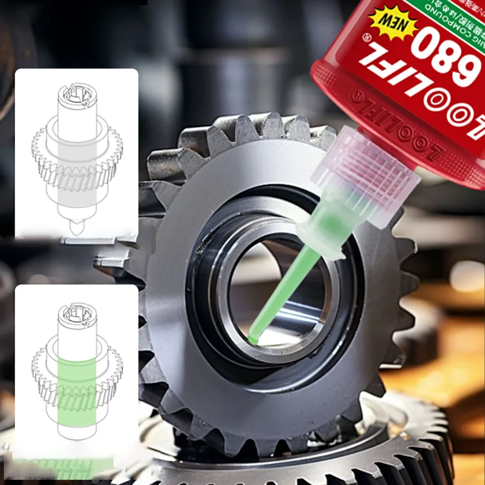 Threadlocker Glue Anaerobic Glue 50ml Loctite Cylindrical Bearing Glue