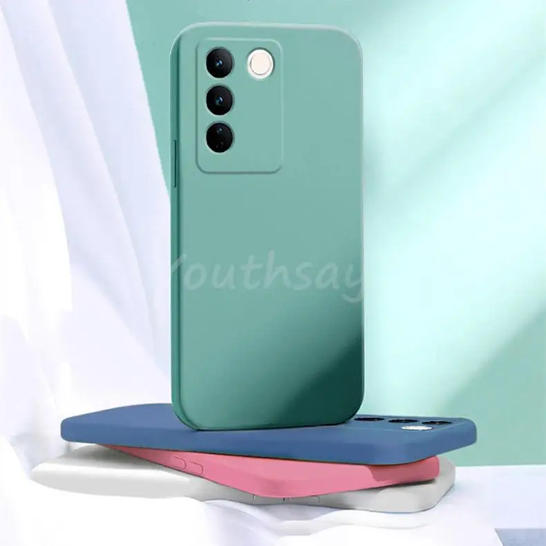 Soft Original Liquid Silicone Phone Bumper Case Cover Coque  Shell