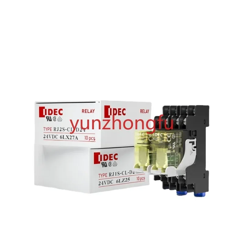 

Idec Hequan Relay RJ2S-CL-D24 DC 24V Small Intermediate Magnetic RJ25 Thin Type 220V