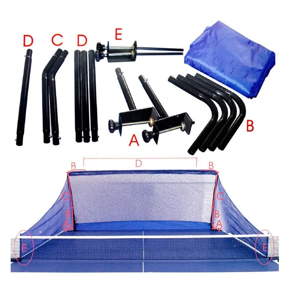 Description Picture 3 of itemPortable Table Tennis Ball Catch Net Professional Pingpong Ball Collector Organizer Ping Pong Ball Practice Serve Balls Net