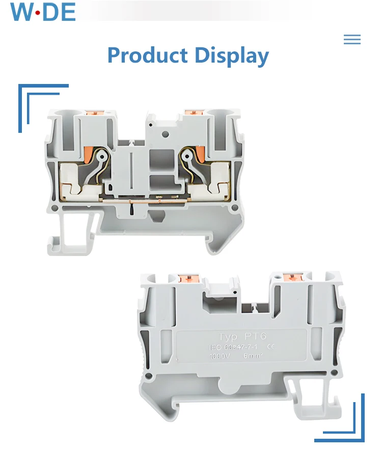 RUÍDO, impulso na mola, alimentação Screwless através