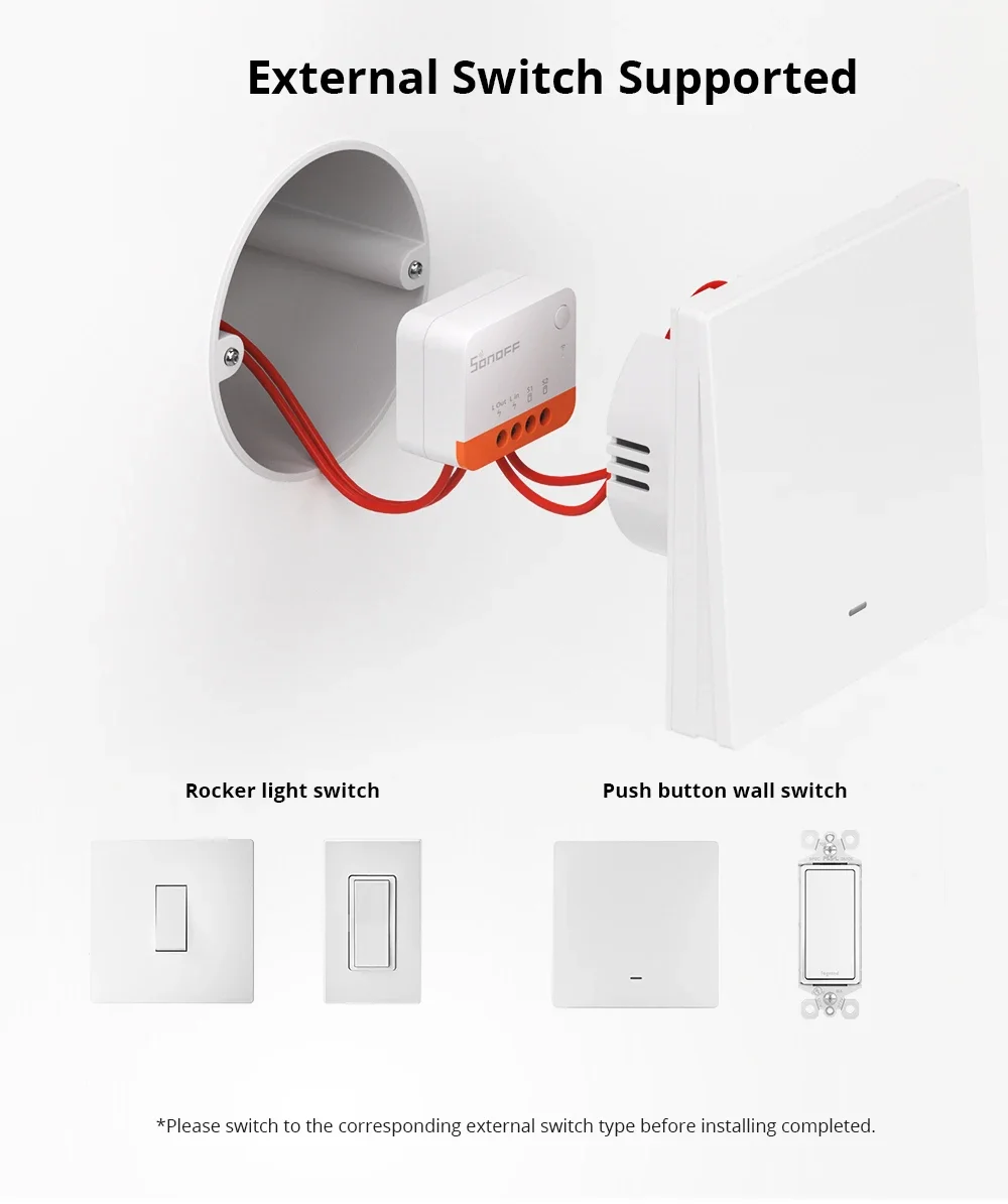 ZBMINI L2 Zigbee Zbminil2 Zigbee Smart Switch Mini L2 No Neutral Wire Required 1
