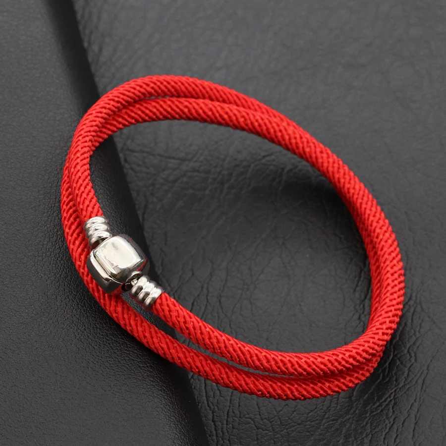Men Bilayer Milan Rope Wrap Bracelet Outdoors Sports