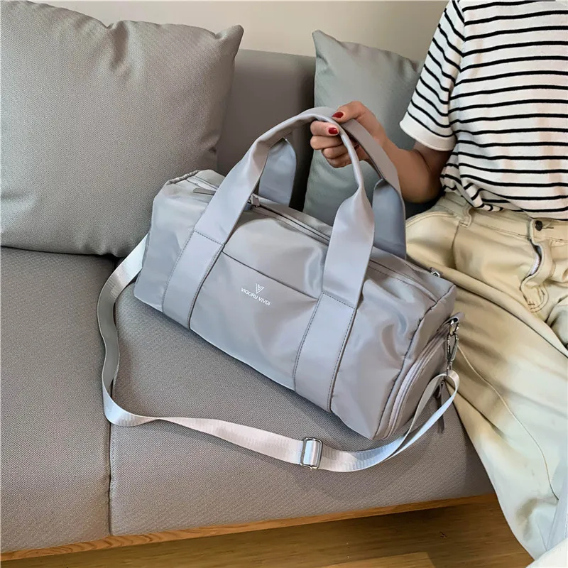 Yoga Traveling Yoga Bag Woman Dry Wet Separation Shoe warehouse Sports Running Waterproof Large Capacity Hand Luggage Handbag