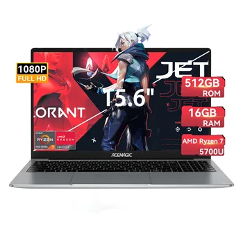 ACEMAGIC LX15Pro Laptop AMD Ryzen 7 5700U Radeon RX Vega 8 Graphics 15.6“FHD Display 16GB RAM 512GB NVMe SSD Laptop Computer 1