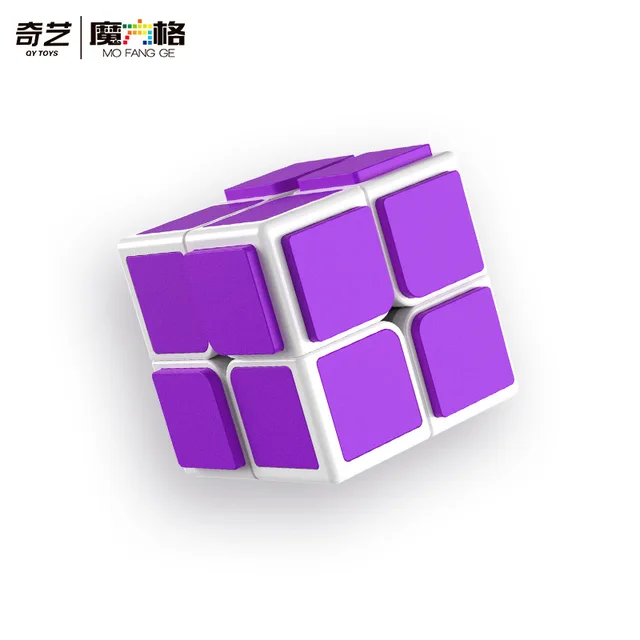 Qiyi OS 2X2X2 Magnetic Magic Speed Cube Stickerless Professional Fidget Toys Qiyi 2X2 OSCubo Magico Puzzle 4