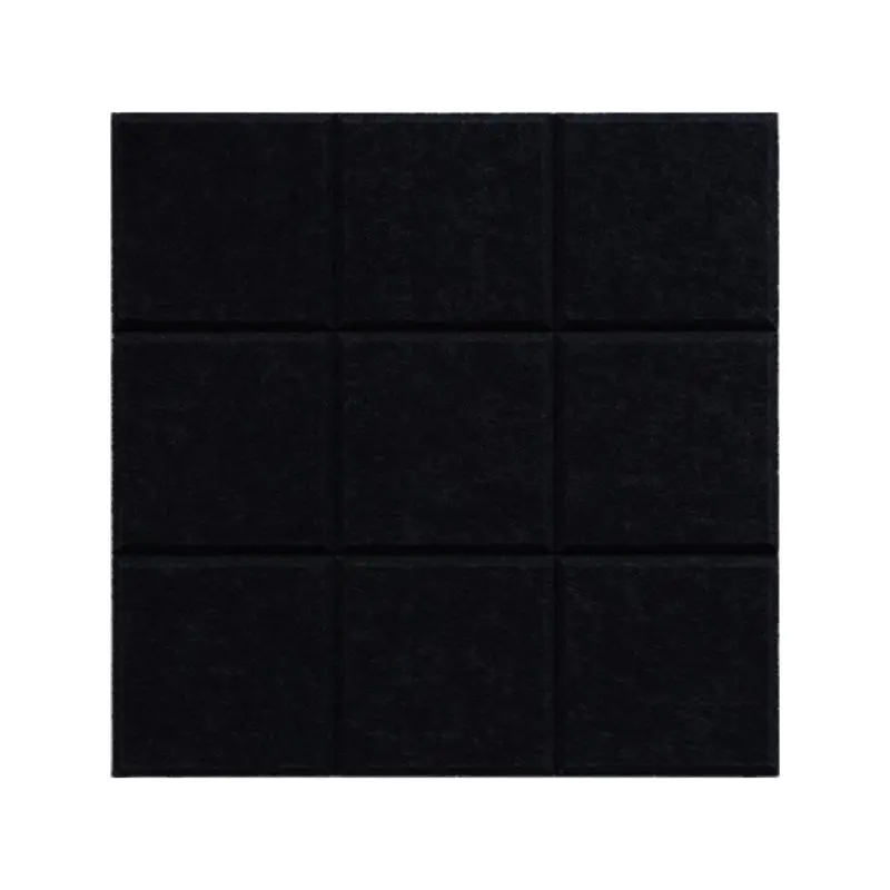 1pc Nordic Style Felt Background Letter Board Photo Wall Household Message Display 30X30cm