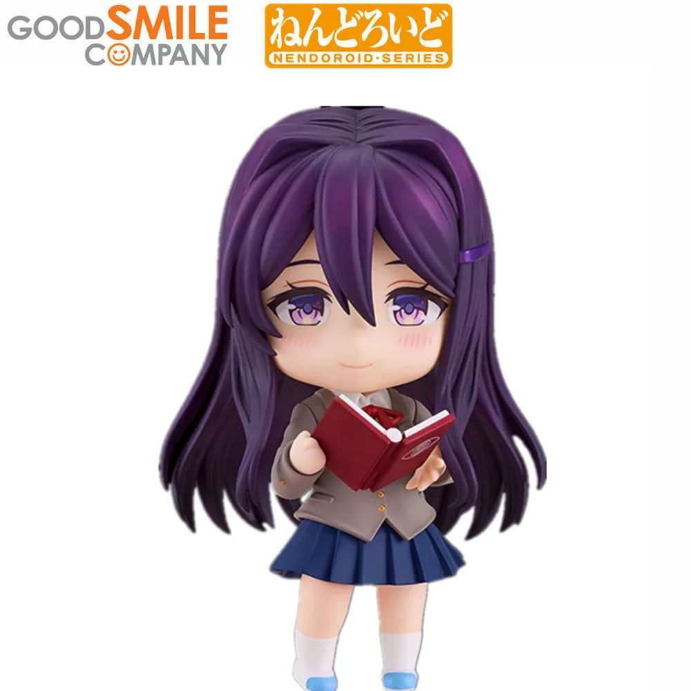 

Оригинальный Doki DokiLiterature Club! Фигурка аниме Yuri Kwaii Q Ver. Кукла ПВХ Модель Коллекционная фигурка подарок на день рождения