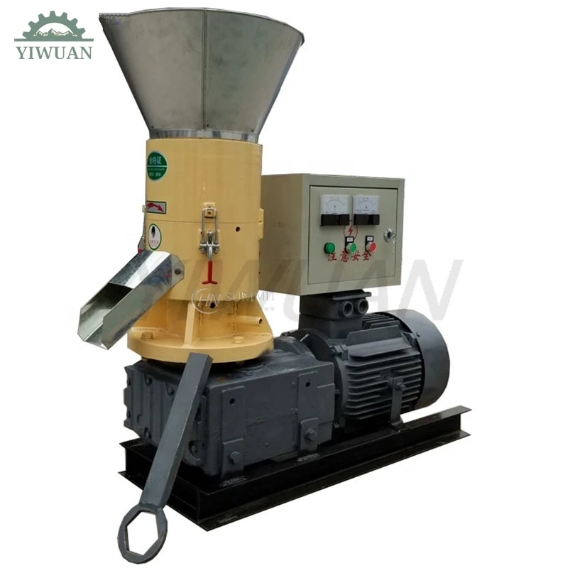 CE Approved Wood Pellet Machine Small Capacity 100-120KG/H Sawdust Biomass Pellet Mill Hot Sell in Canada
