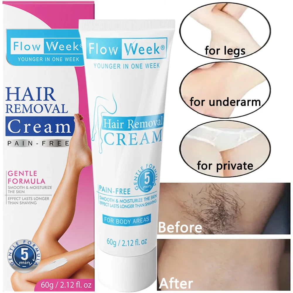 Hair Removal Cream Facial Hair Remover Painless Hair Removal Underarm Private Facial Body Leg Hair Remove Cream