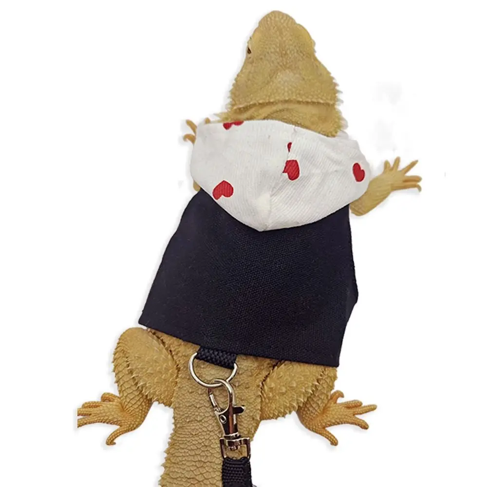 Lizard Harness with Leash Adjustable for Bearded Dragon Reptile pet harness