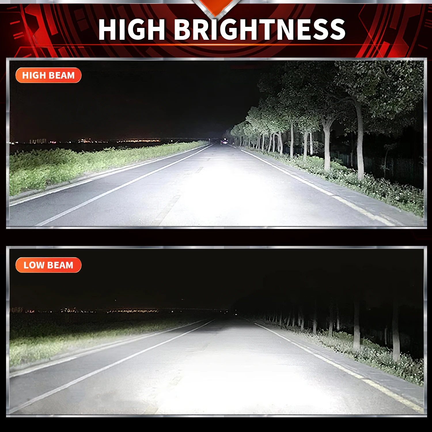 HYNBYZJ 880W H7 H4 Led Lamp 1000000LM Led Lights For Car H1 H3 H8 H9 H11 HB3 9005 HB4 9006 9007 9012 Hir2 Headlight Bulb led car lights