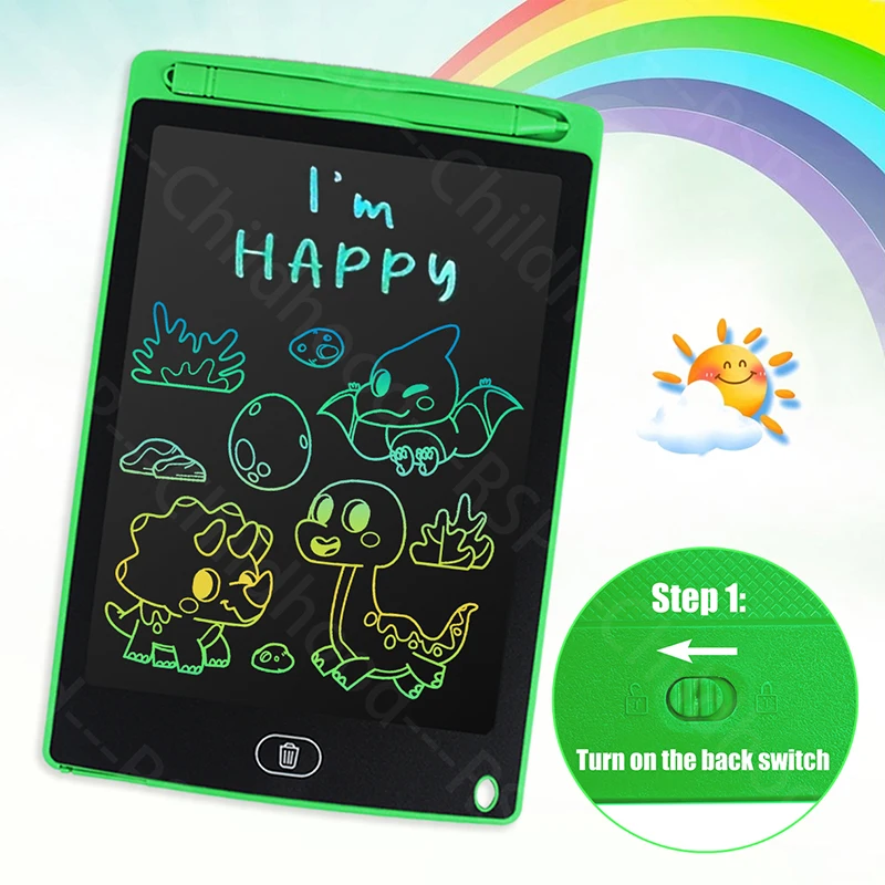 LCD Writing Tablet: Portable 8.5-Inch Digital Drawing & Handwriting Pad - Ideal Gift
