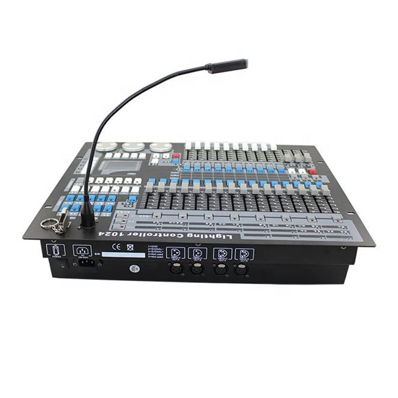 무대 DMX 제어 DJ 조명 컨트롤러 조명 콘솔, DMX 1024 조명 컨트롤러 콘솔