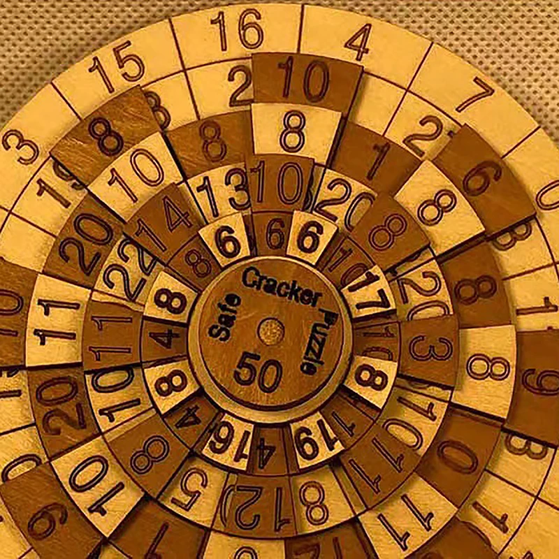 Wooden Secret Box Puzzle Mind Logic Maze Brain Teasers Loop Puzzles Game Gift For Adults Kids 5