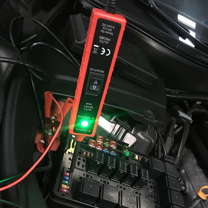 MZ285 Probe Automotive Electric Circuit Tester Car Electrical System Diagnostic Cable Testing Instrument 6-24V |