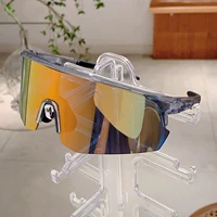 KAMMPT New in 2024 Semi-rimless Sports Sunglasses Outdoor Brand Oversized Mirror Men's Goggle Women Trendy Decor Cycling Shades - Image 2