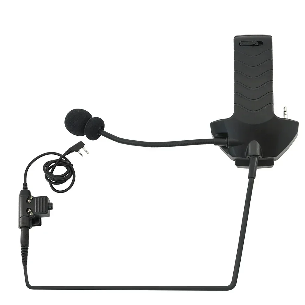 Tactical New Electronic Earmuff Adapter External Microphone & U94 Ptt Adapter for Walker's Razor Shooting Headset