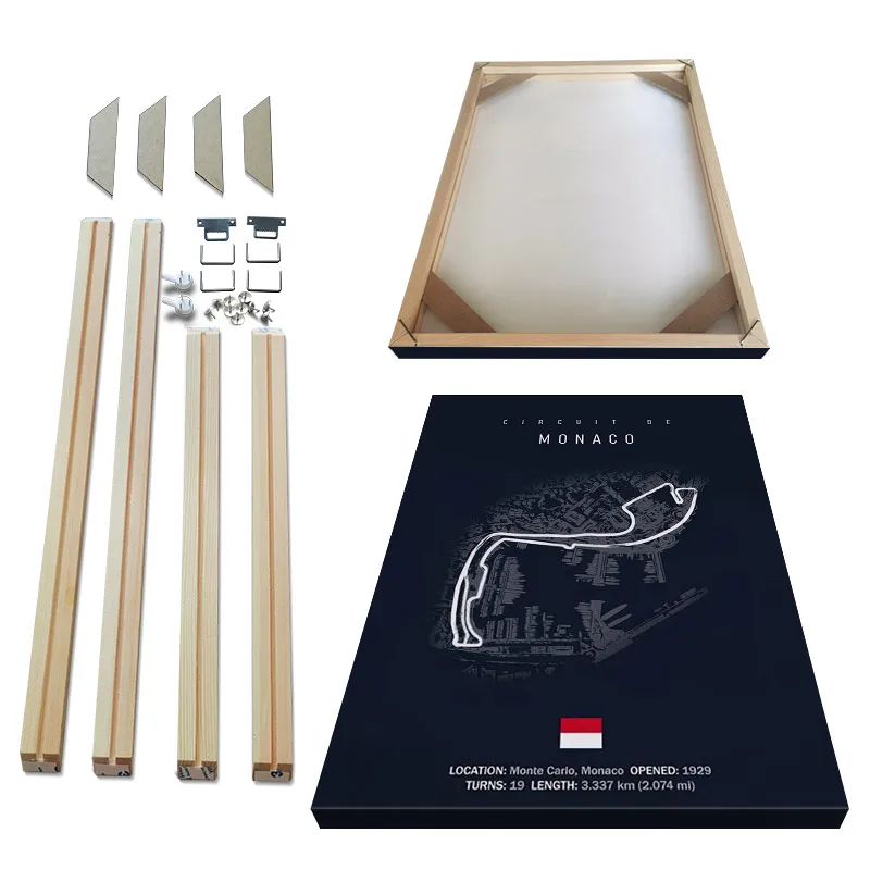 Photo Frame Wood Canvas Frame Wood Photo Frame Wood Frame Wood Picture Frame Art Frames DIY Solid Wood Canvas Frame Diamond Painting Canvas Painting Poster 1 Set Stretching Strip Installation