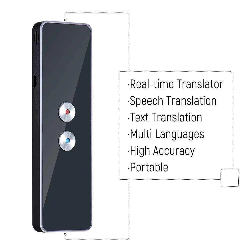 Language Translator Device Portable Two Way Voice Translators Devices 40 Languages Learning Translation Machine