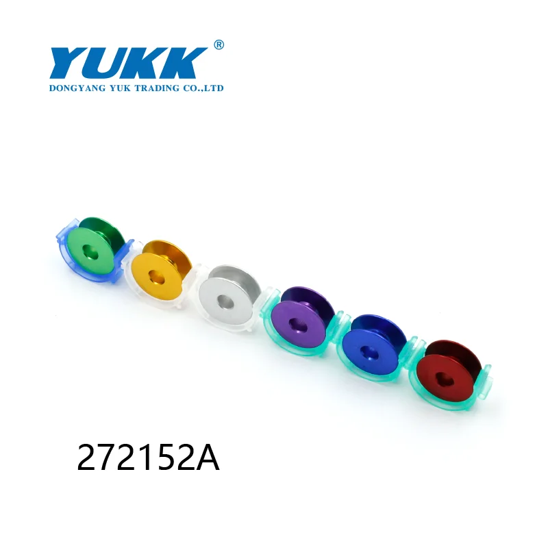 

Color Aluminum Bobbin #272152A Industrial Sewing Machine Bobbins Fit BC-DB1-NBL Sewing Accessories Tools