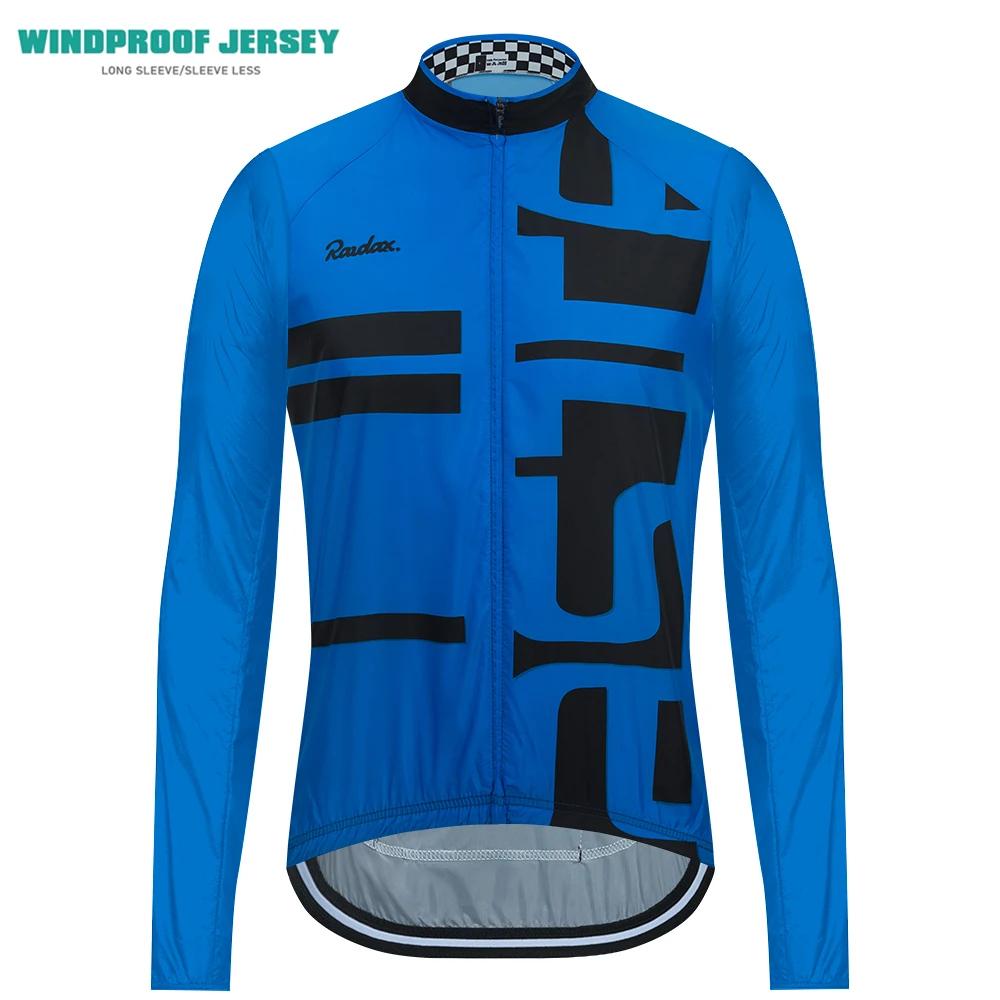 Raudax Newest Cycling Jackets Unisex Bicycle Coats Windproof Cycling Clothing Easy To Carry UV Tection Compact Top Sports Wear