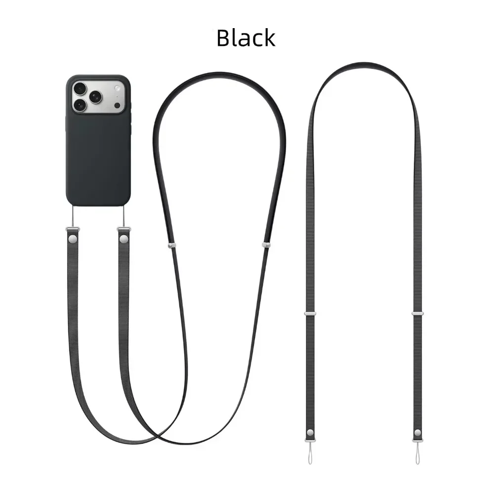 Premium Magnetic Crossbody Phone Case with Adjustable Neck Strap and Multi-functional Lanyard
