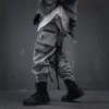 11 BYBB'S DARK Men's Tactical Pants Techwear Designer Clothes Men Cargo Pants Hip Hop Streetwear Contton Elastic Waist Trouser 5