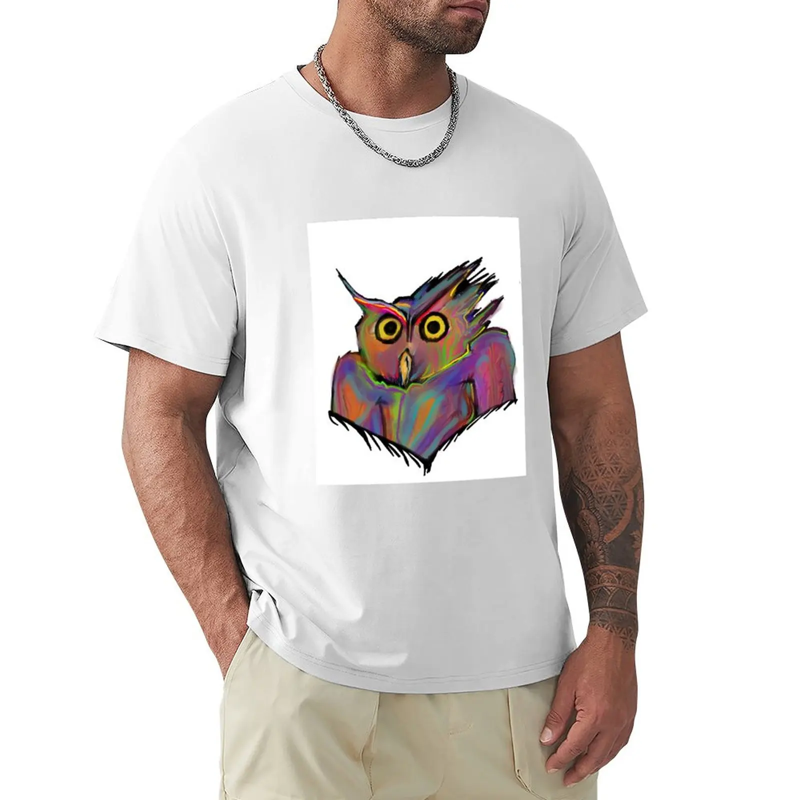 

Soft Owl T-Shirt blacks blanks plain t shirts men